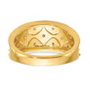 14K Vintage 1/4 carat Complete Diamond Band