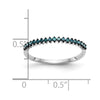 Colored Diamond Bands