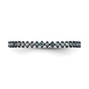 Colored Diamond Bands