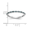 Colored Diamond Bands