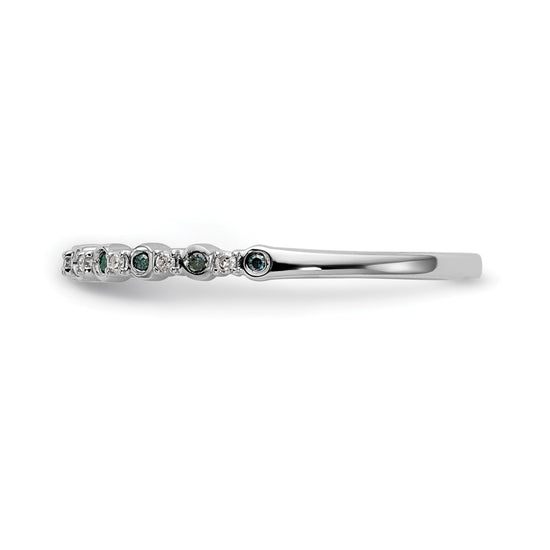 Colored Diamond Bands