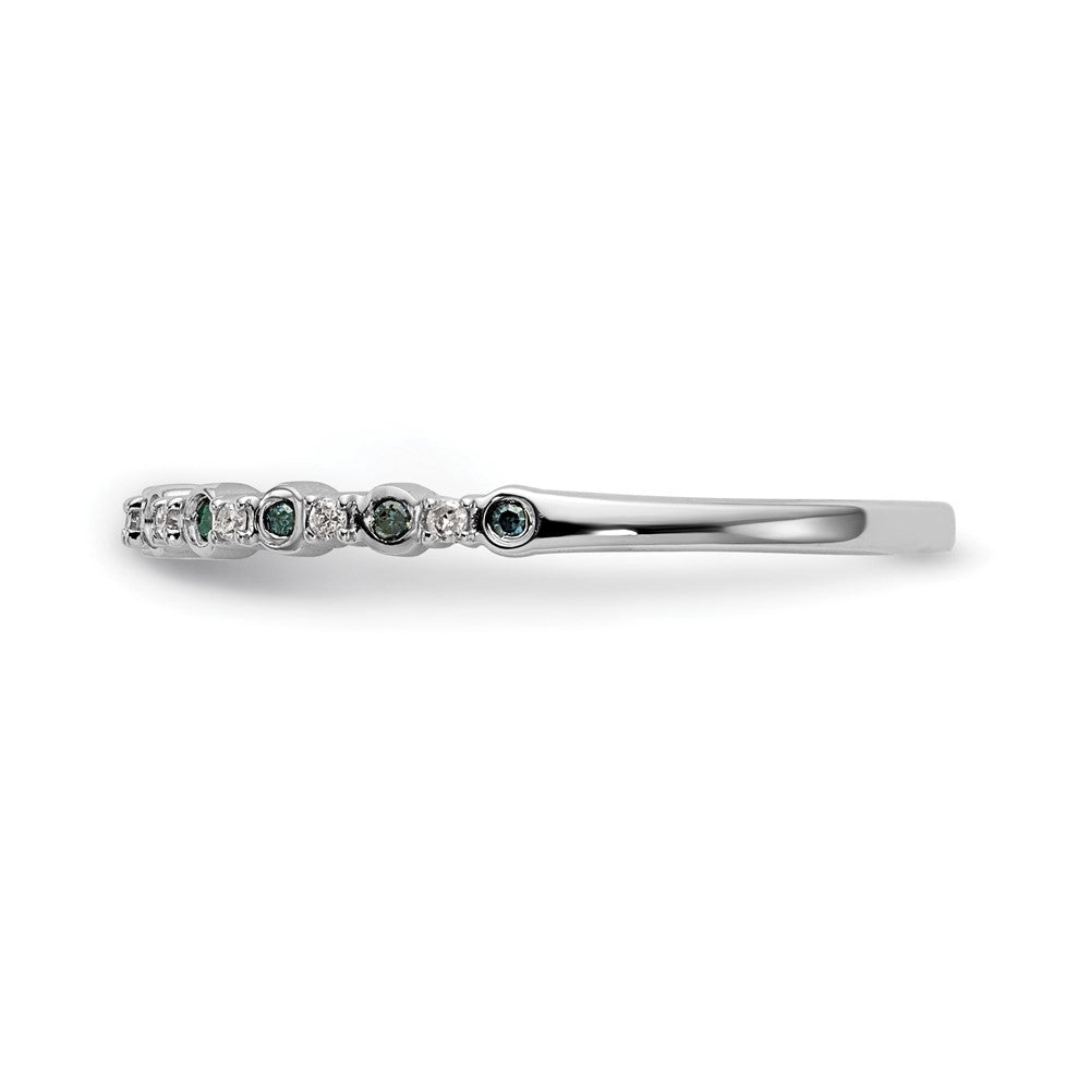 Colored Diamond Bands