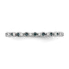 Colored Diamond Bands