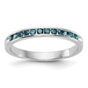 Colored Diamond Bands