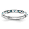 Colored Diamond Bands