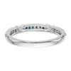 Colored Diamond Bands