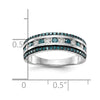 Colored Diamond Bands