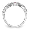 Gemstone and Diamond Rings