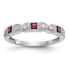 Gemstone and Diamond Rings