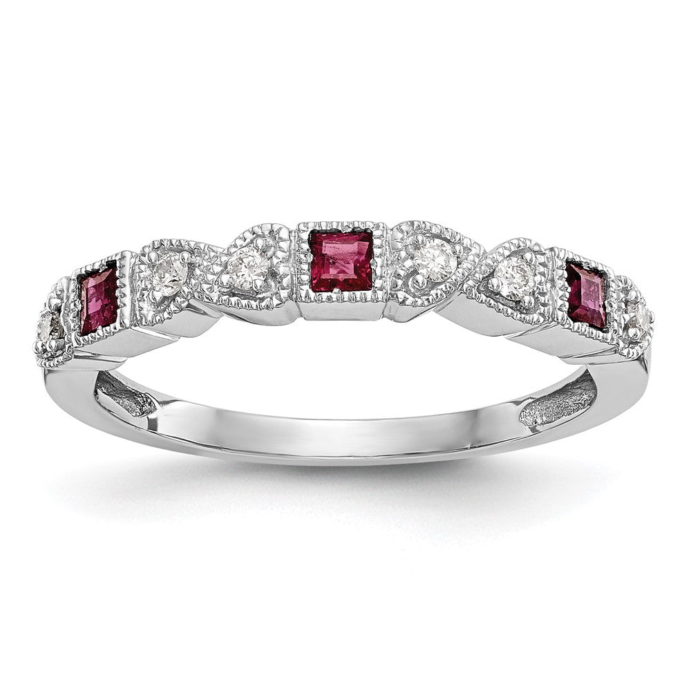 Gemstone and Diamond Rings