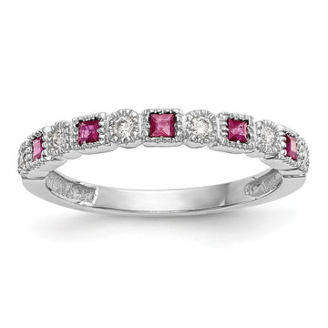 Gemstone and Diamond Rings