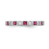 Gemstone and Diamond Rings