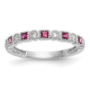 Gemstone and Diamond Rings