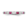 Gemstone and Diamond Rings