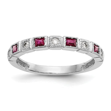 Gemstone and Diamond Rings