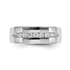 Men's Diamond Channel Bands