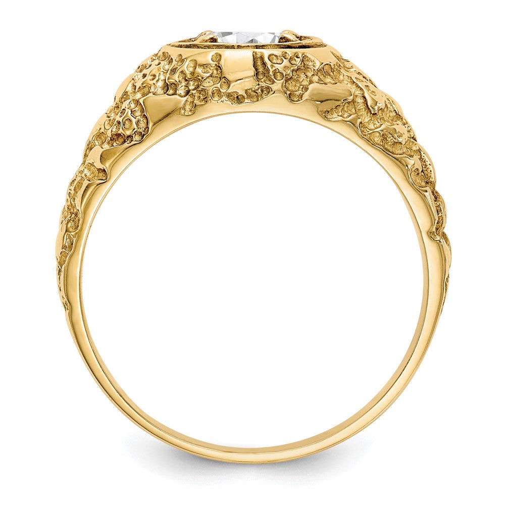 IBGoodman 14k 7/8 carat Lab Grown Diamond VS/SI+ G+ Complete Men's Ring
