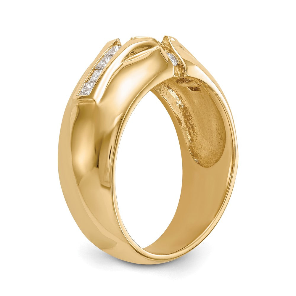 Men's Semi-Mount Diamond Bands