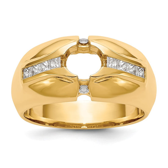 Men's Semi-Mount Diamond Bands