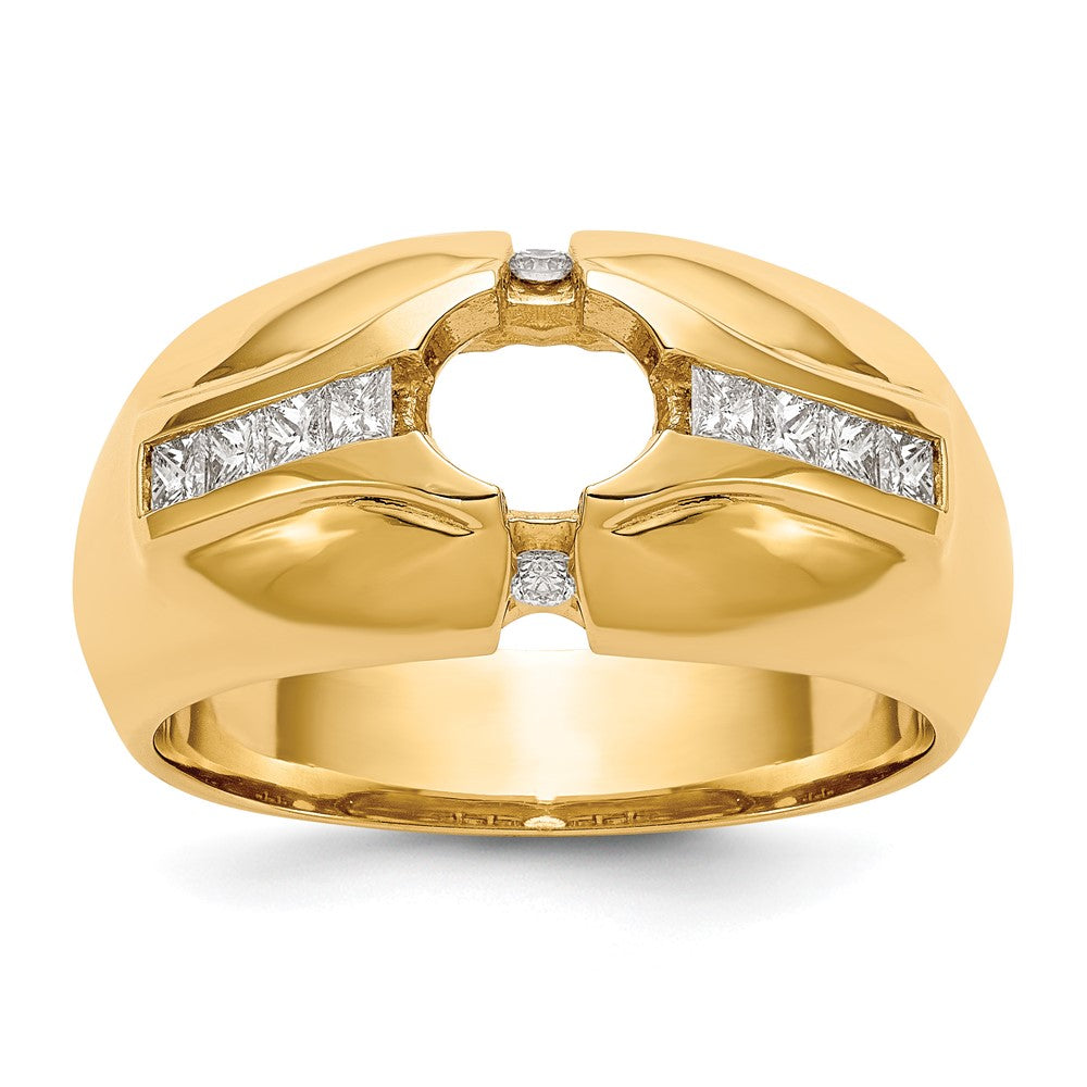 Men's Semi-Mount Diamond Bands