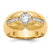 Men's Semi-Mount Diamond Bands