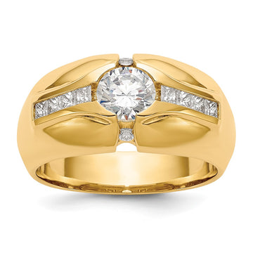 Men's Semi-Mount Diamond Bands