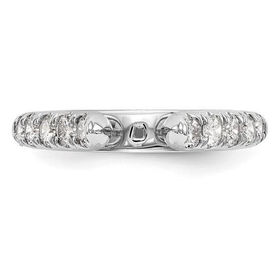 Peg Set Diamond Semi-mount Engagement Rings