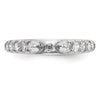 Peg Set Diamond Semi-mount Engagement Rings