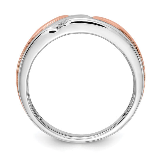 Two-Tone Diamond Bands