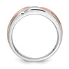 Two-Tone Diamond Bands