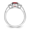 Cushion Gemstone and Diamond Rings