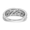 14K Two-Tone Diamond Men's Rings