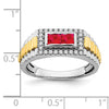 Men's Gemstone and Diamond Rings