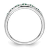 14k White Gold Diamond and Gemstone Fancy Rings