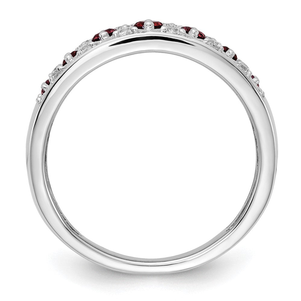 14k White Gold Diamond and Gemstone Fancy Rings
