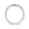 14k White Gold Diamond and Gemstone Fancy Rings