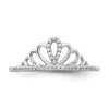14k White Gold 1/10 carat Diamond Tiara Ring