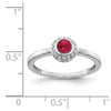 14k White Gold Diamond and Cabochon Gemstone Ring