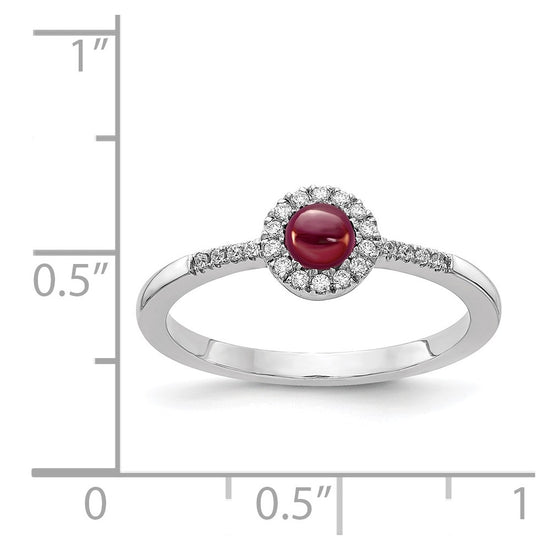 Diamond and Cabochon Gemstone Rings