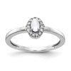 Diamond and Oval Cabochon Gemstone Rings