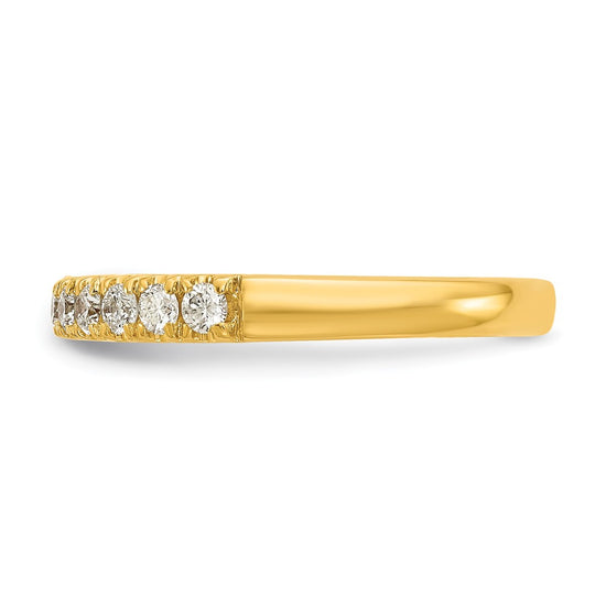 14k 1/3 carat Lab Grown Diamond VS/SI+ G+ Complete Wedding Band