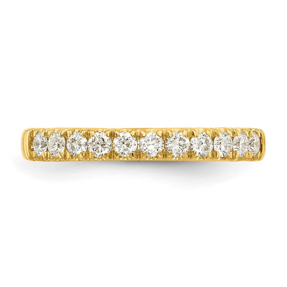 14k 1/3 carat Lab Grown Diamond VS/SI+ G+ Complete Wedding Band