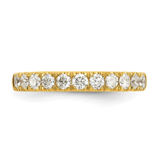 14k 1/2 carat Lab Grown Diamond VS/SI+ G+ Complete Wedding Band