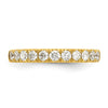 14k 1/2 carat Lab Grown Diamond VS/SI+ G+ Complete Wedding Band