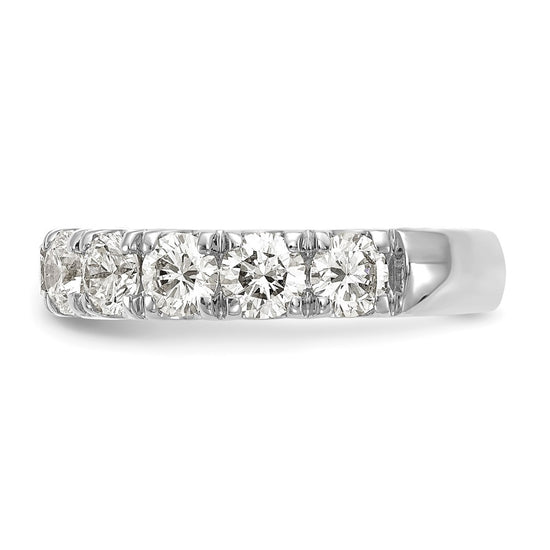 14k White Gold 2 carat Lab Grown Diamond VS/SI+ G+ Complete Wedding Band