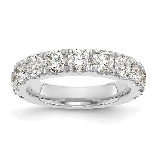 14k White Gold 2 carat Lab Grown Diamond VS/SI+ G+ Complete Wedding Band