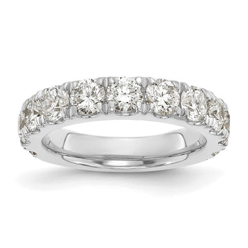 14k White Gold 2 carat Lab Grown Diamond VS/SI+ G+ Complete Wedding Band