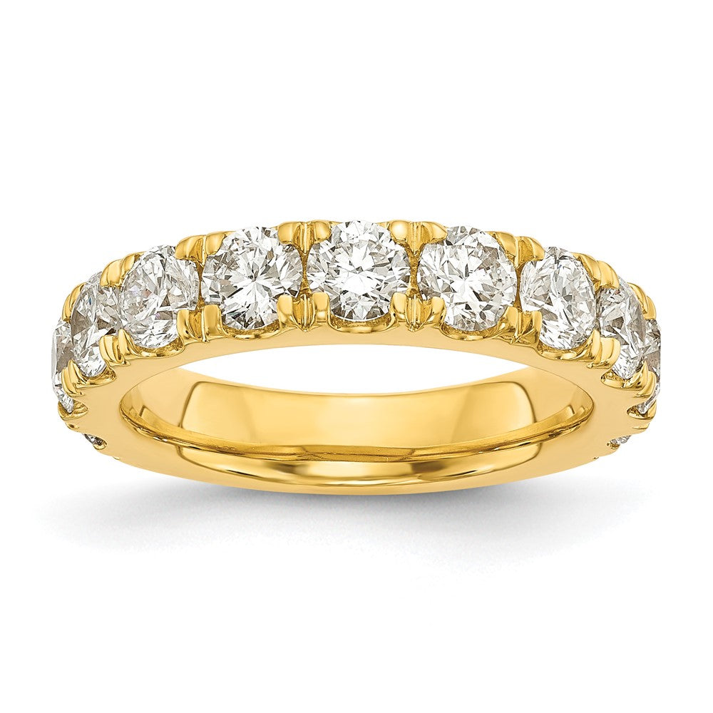 Lab Grown Diamond Wedding Bands in Yellow. White or Rose Gold