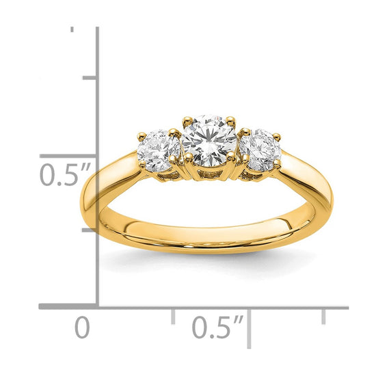 3-Stone Engagement Rings