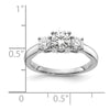 3-Stone Engagement Rings
